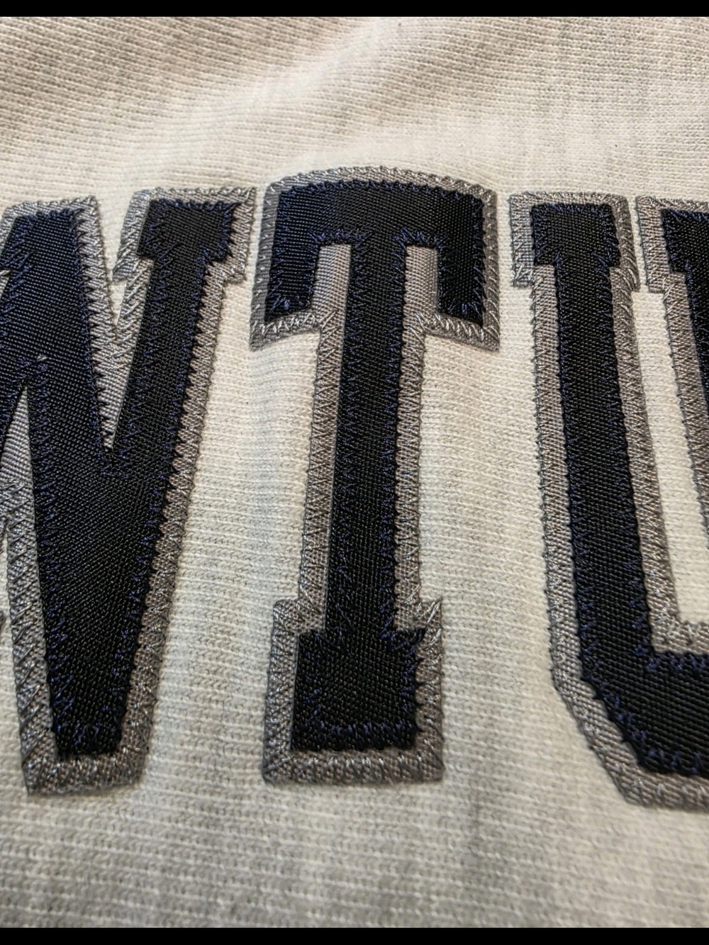 Vintage 90s Nantucket Champion Reverse Weave Crewneck Sweatshirt Medium Gray - Picture 5 of 5